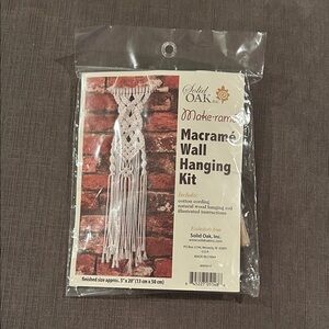 Macrame Wall Hanging Kit DIY NEW